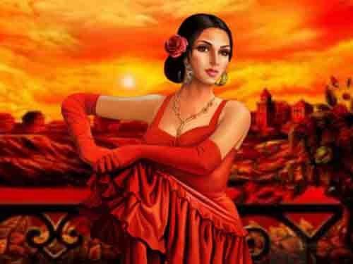 Flamenco Roses Game Logo
