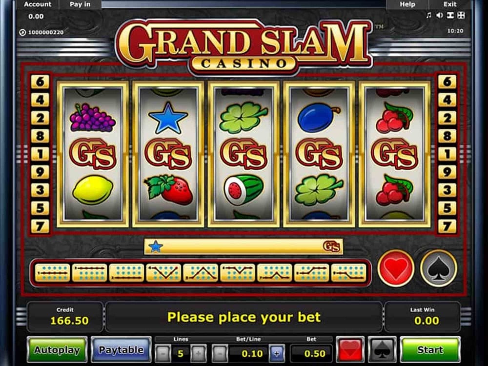 grand slam casino slot machines online free games