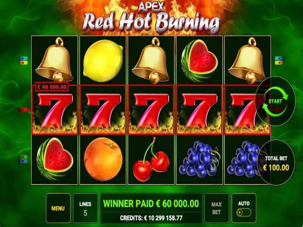 Red Hot Burning Free Online Slots free slot games for ipad 