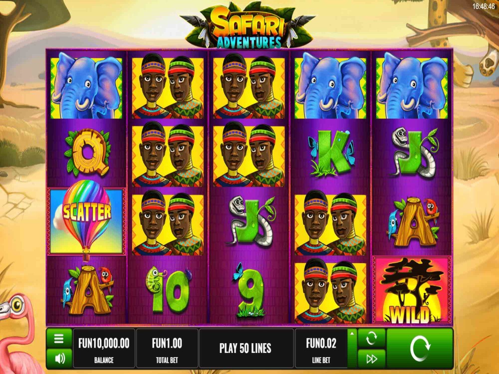 Safari Adventures Slot screenshot