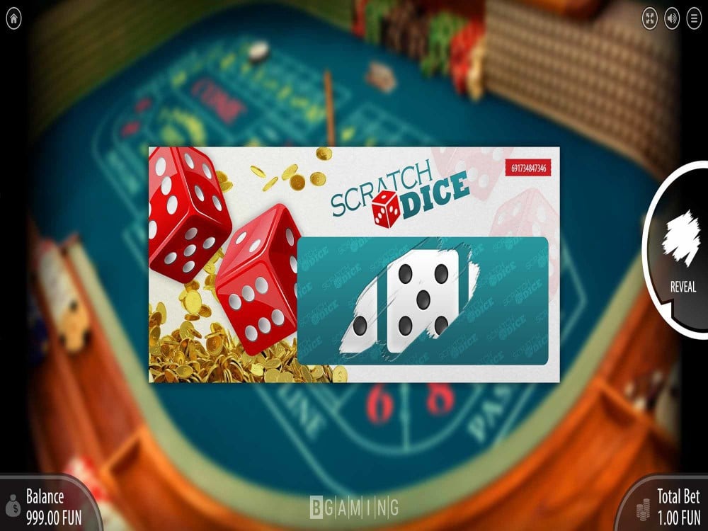 Scratch Dice Game Screenshot