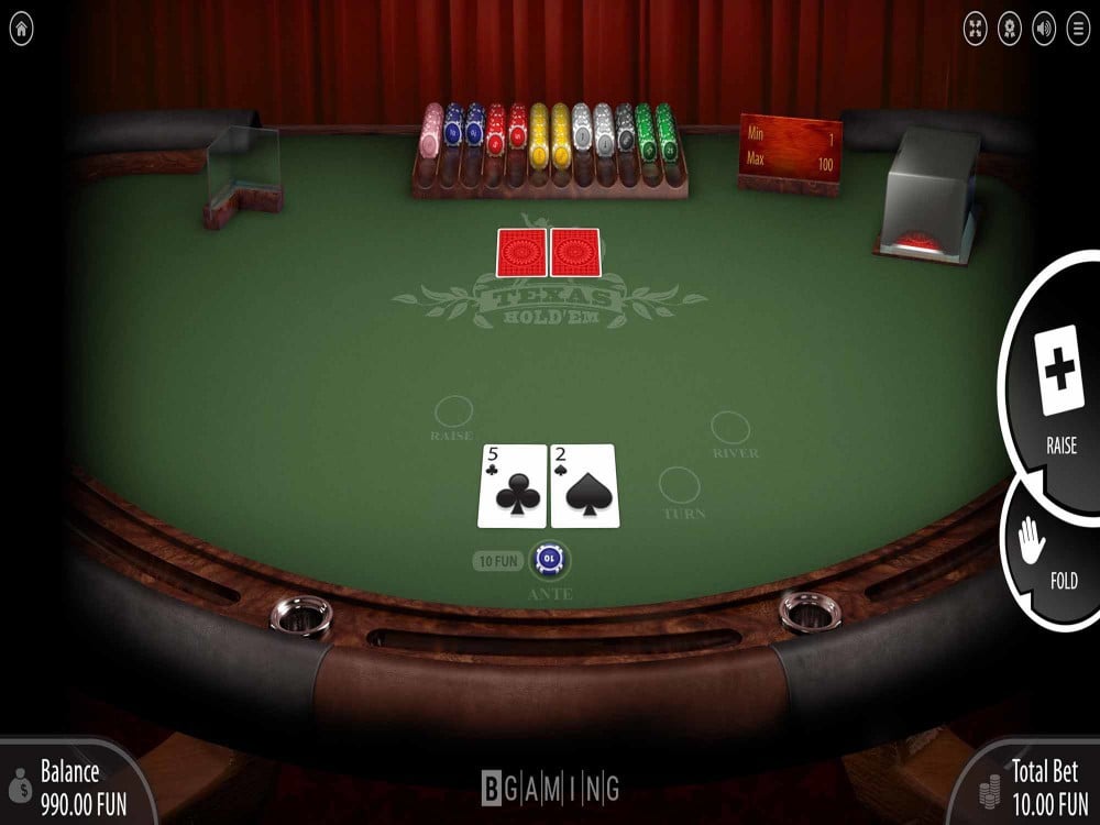 Texas Hold`em Game Screenshot