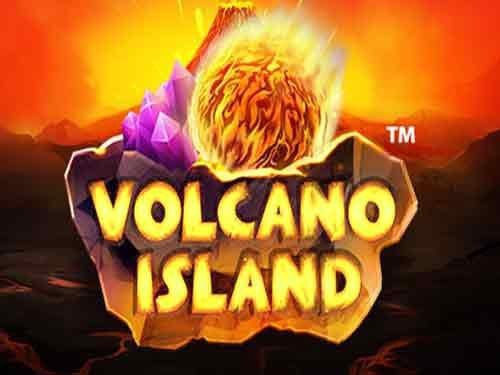 Volcano Island Game Logo
