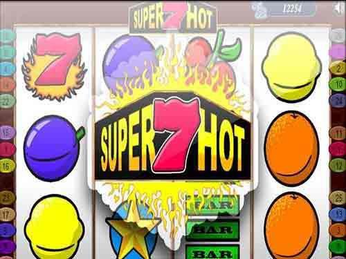 Super 7 Hot Game Logo