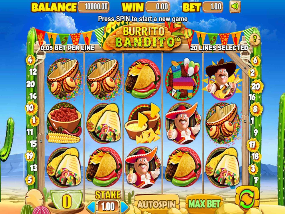Burrito Bandito Game Screenshot