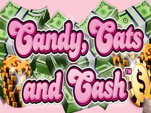 Candy Cats and Cash Game Logo
