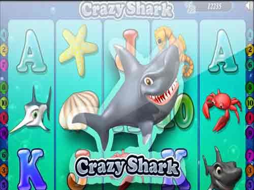 Crazy Shark Game Logo