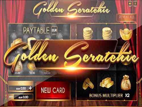 Golden Scratchie - Gold Rush Game Logo