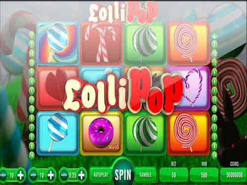 Lollipop Slot Game Logo