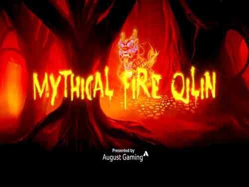 Mythical Fire Qilin Game Logo
