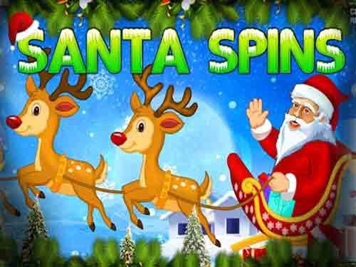 Santa Spins Game Logo