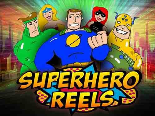 SuperHero Reels Game Logo