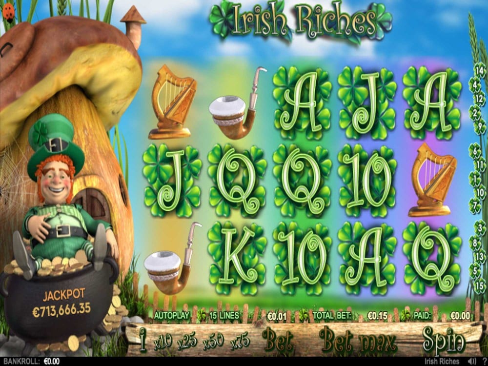 Irish Riches Game Screenshot