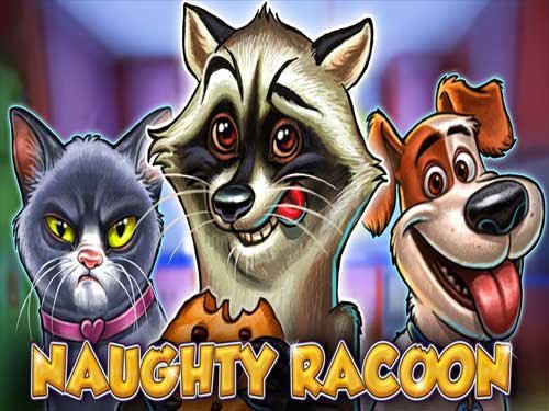 Naughty Racoon Game Logo