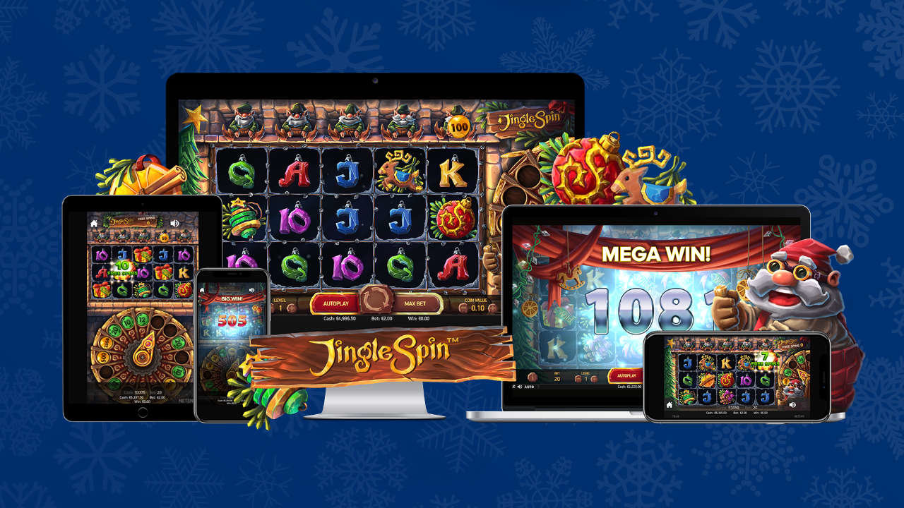 Get into the Christmas Spirit with NetEnt's New Jingle Spin Online Slot