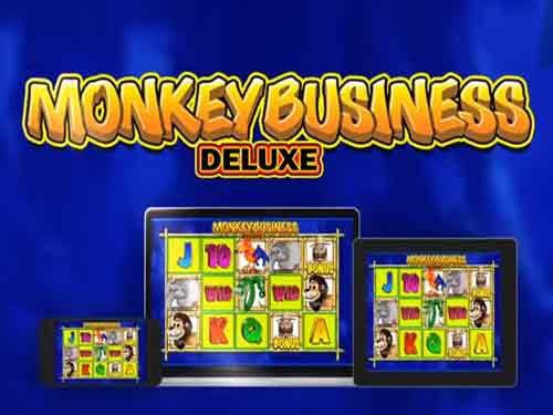 Monkey Business Deluxe Game Logo