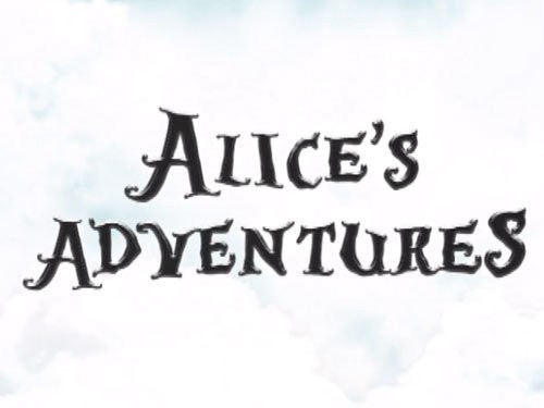 Alices Adventures Game Logo
