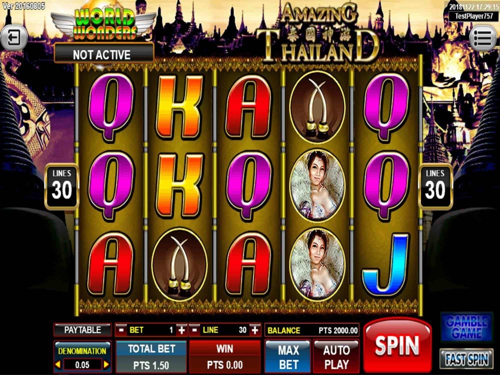 เกมสล็อตธีมไทย