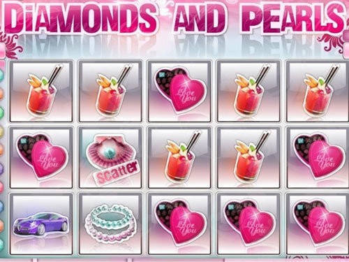 Diamonds and Pearls Game Logo