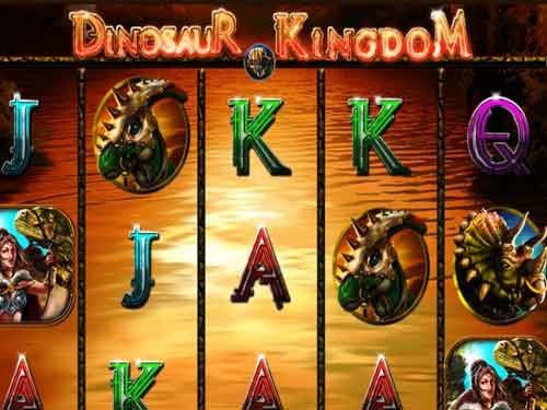 Dinosaur Kingdom Game Logo