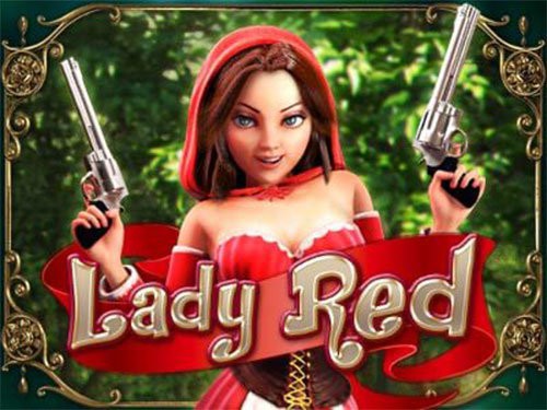 Lady Red Game Logo
