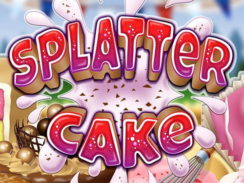 Splatter Cake Game Logo
