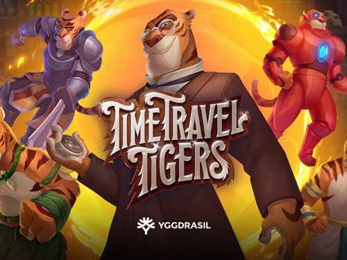 Time Travel Tigers Game Logo