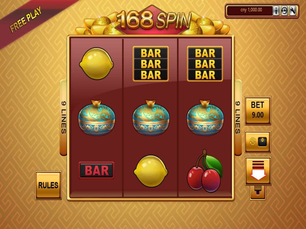 168 Spin by Firebird Entertainment - GamblersPick