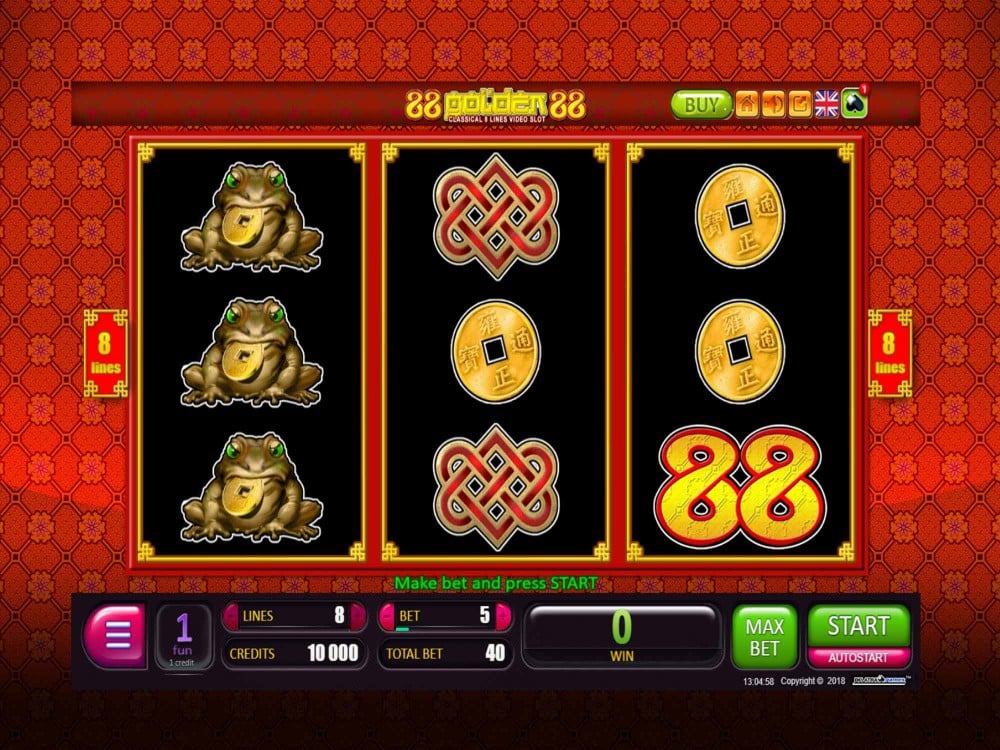 88 Golden 88 Slot - Slots - GamblersPick