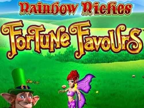 Rainbow Riches Fortune Favours Game Logo