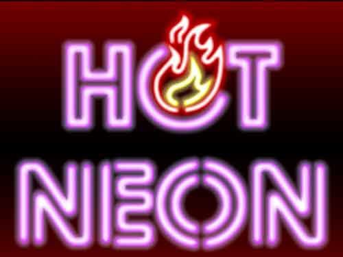 Hot Neon Game Logo