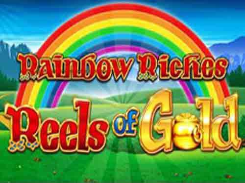 Rainbow Riches Reels of Gold Game Logo