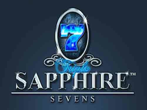 Triple Sapphire Sevens Game Logo
