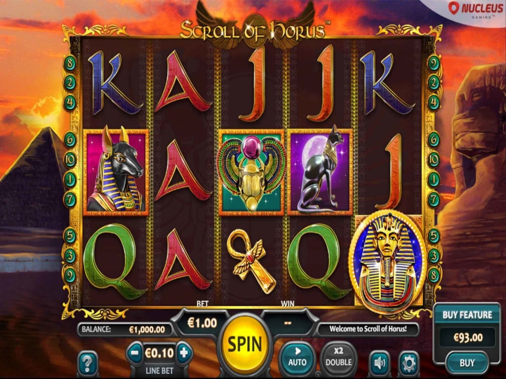 Scroll Of Horus Game Screenshot