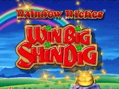 Rainbow Riches Win Big Shindig Game Logo