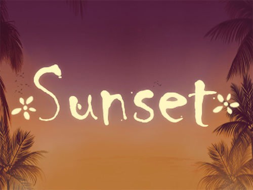 Sunset Game Logo