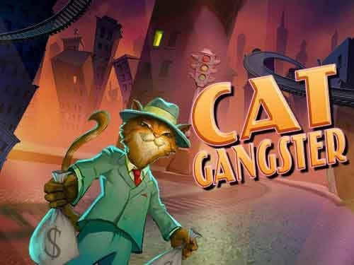 Cat Gangster Game Logo