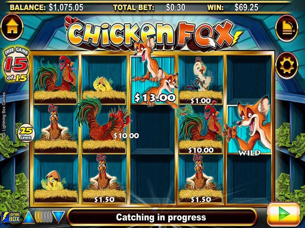 Chicken Fox Slot screenshot