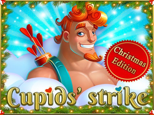 Cupids Strike Christmas Edition Game Logo
