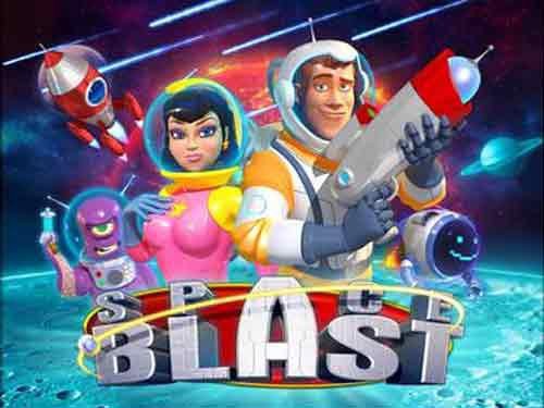 Space Blast Game Logo