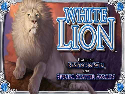 White Lion Game Logo