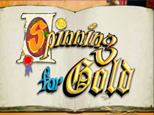Spinning for Gold Game Logo