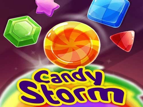 Candy Storm Game Logo