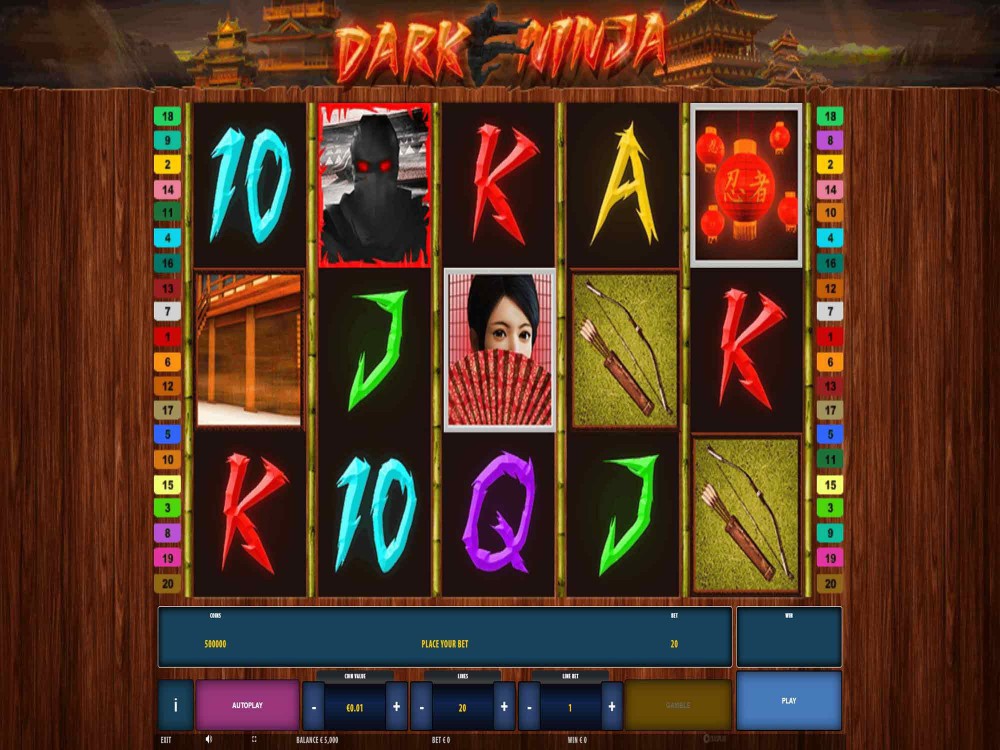 Dark Ninja Slot screenshot