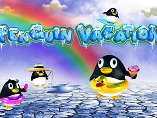 Penguin Vacation Game Logo