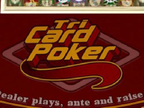 Tri Card Poker Game Logo