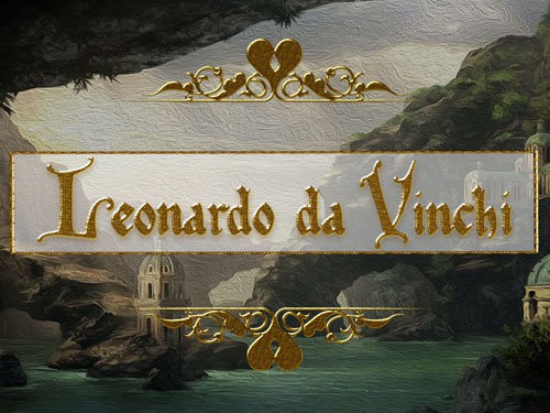 Leonardo Da Vinci Game Logo
