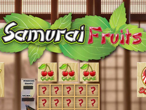 Samurai Fruits Game Logo