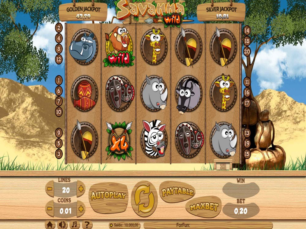 Video slot Savanna Moon Video slot Savanna Moon