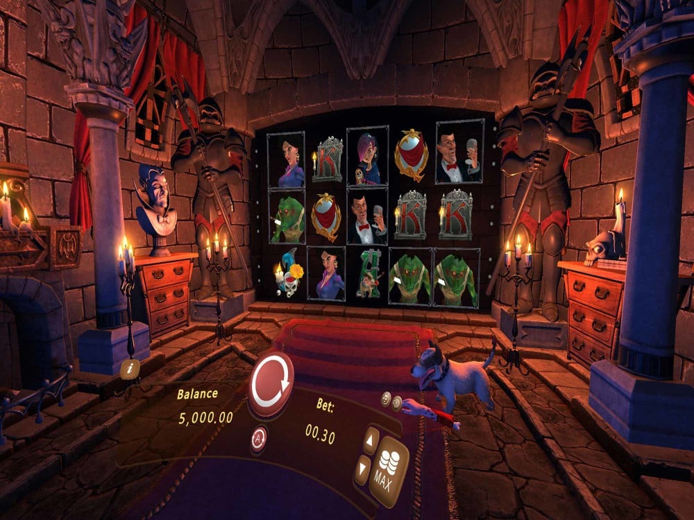 Dracula's Family VR Slot screenshot